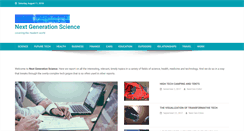 Desktop Screenshot of nextgenerationscience.info